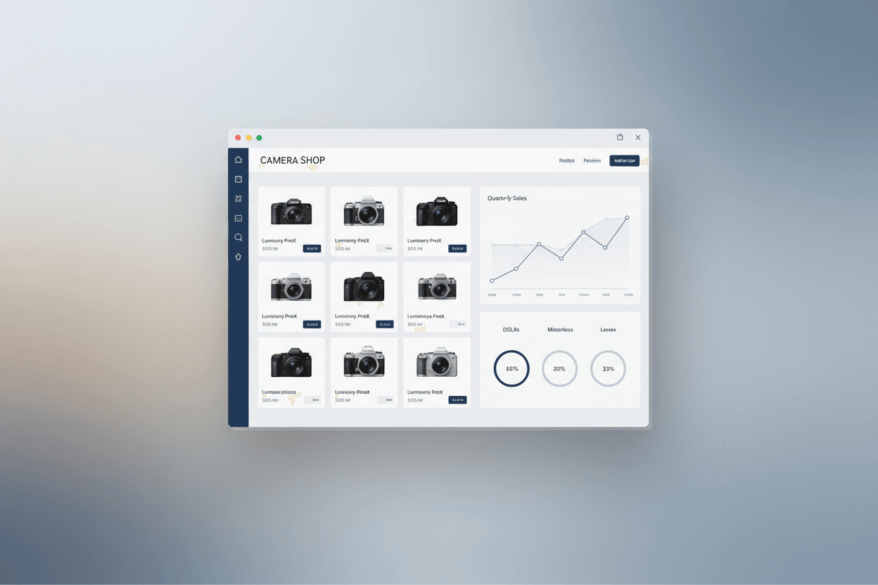 Website Jualkamera.com Mockup